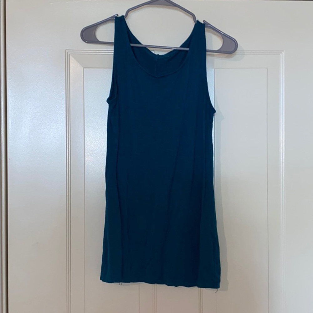 TEAL TANK TOP